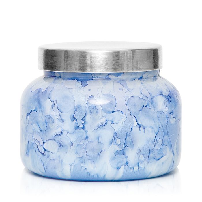 Capri Blue - Petite Watercolor Jar Blue Jean Candle