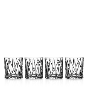 Orrefors City Old Fashioned Glass, Set of 4