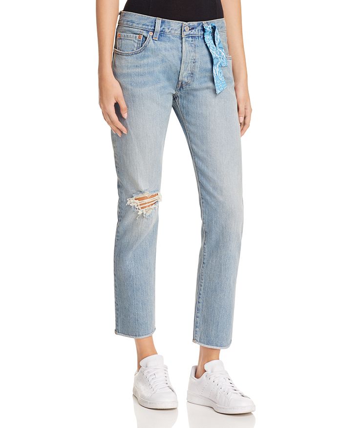Levi's Chiara Ferragni x 501® Bandana Boyfriend Jeans in Chiara