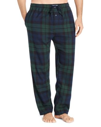 Polo Ralph Lauren Black Watch Plaid Flannel Pajama Pants | Bloomingdale's