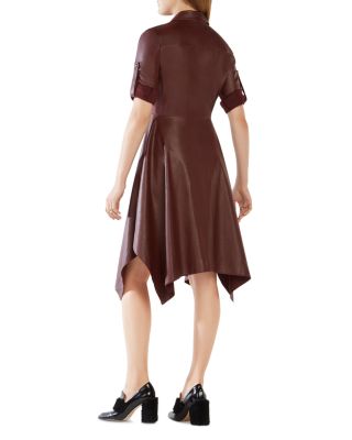 BCBGMAXAZRIA Beatryce Faux Leather Dress - 100% Exclusive | Bloomingdale's