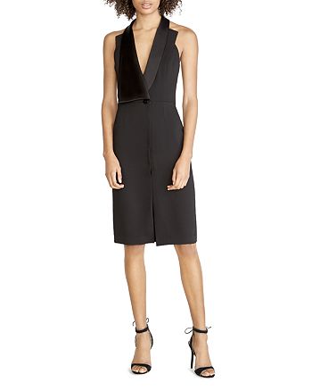 Halston Heritage Halston Tuxedo Dress Bloomingdale S