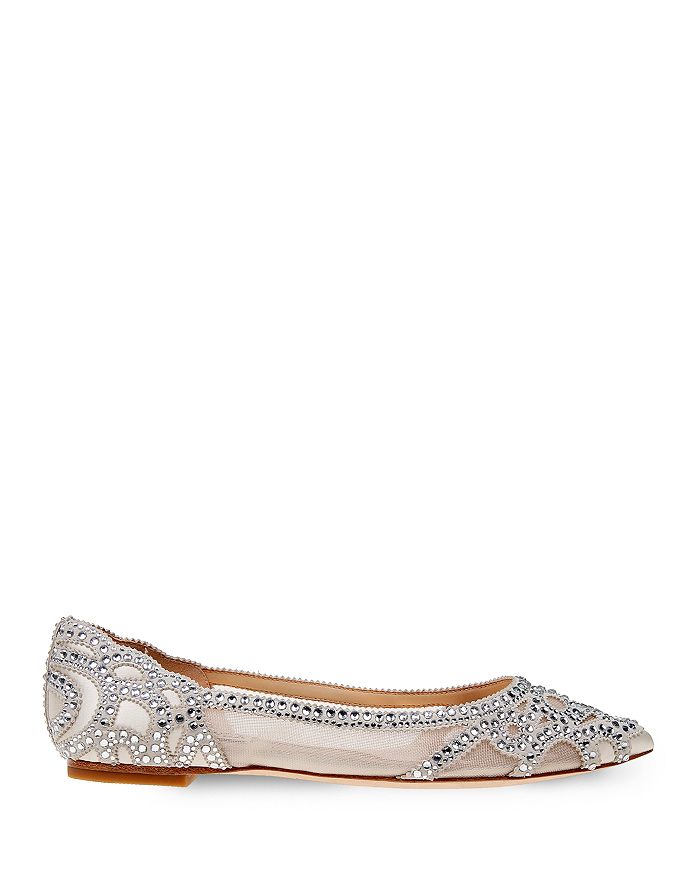 badgley mischka gigi ivory