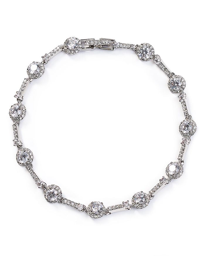 Nadri Pave Tennis Bracelet In Silver