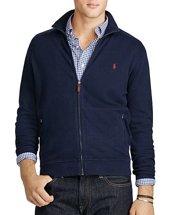 Polo Ralph Lauren Ribbed Cotton Full Zip Cardigan Sweater | Bloomingdale's