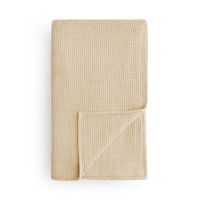 Shop Matouk Chatham Blanket, Full/queen In Ivory