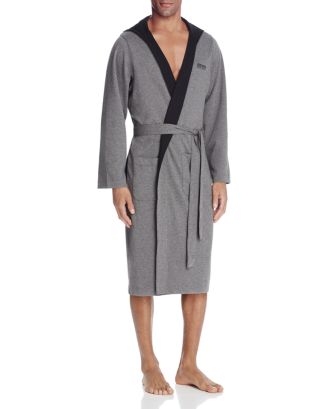 BOSS Hugo Boss Double Faced Hooded Robe | Bloomingdale's
