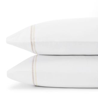 Matouk Essex King Pillowcase, Pair (White)