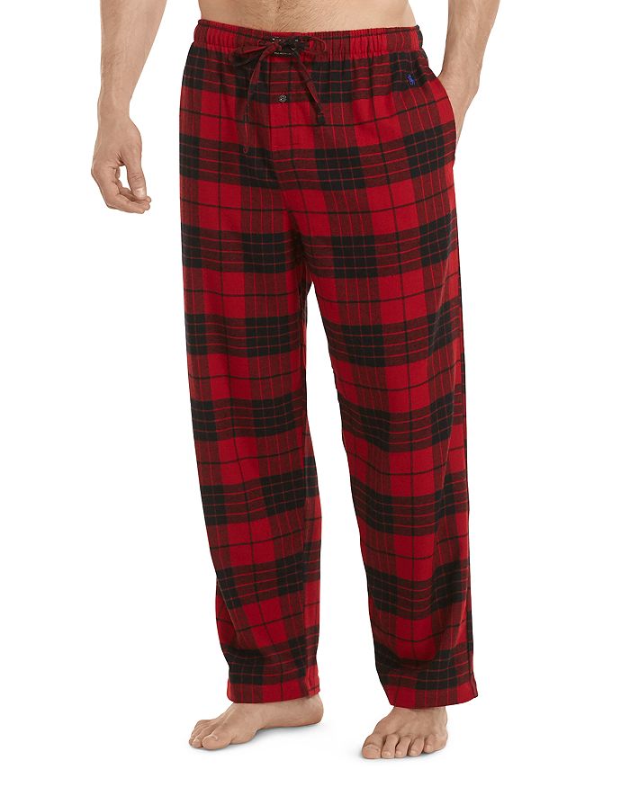POLO RALPH LAUREN Checked Cotton-Flannel Pyjama Set for Men