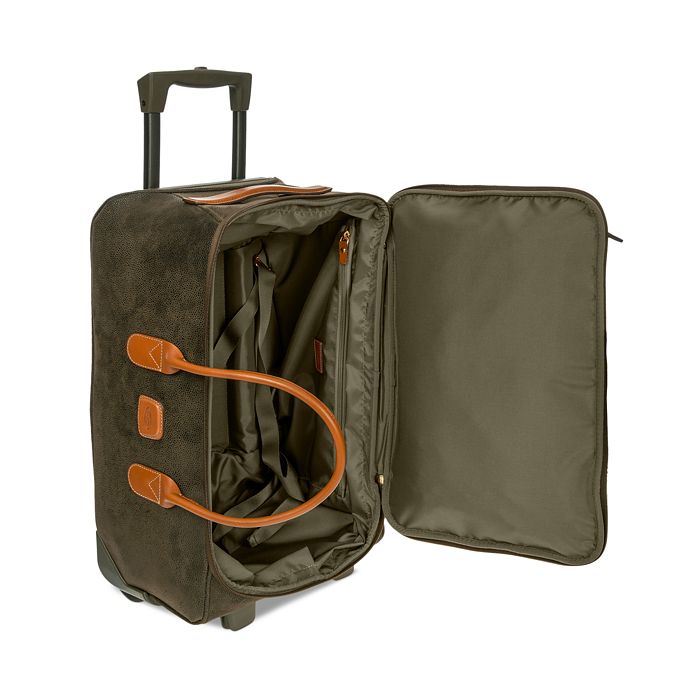 Bric's Life 21 Carry On Rolling Duffel In Olive
