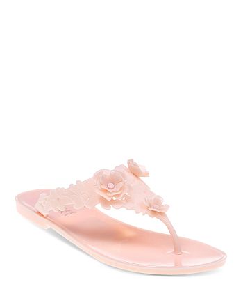 badgley mischka bali jelly flip flop