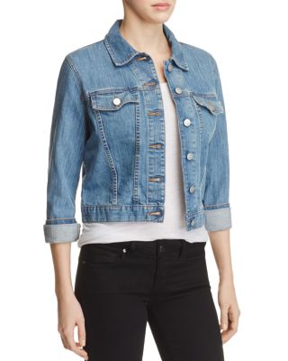 ジャケット・アウター karen Karen Kane Floral Embroidered Denim Jacket - 100% Exclusive