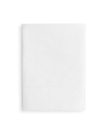 Sierra Hemstitch Percale Flat Sheet, Full/Queen