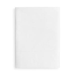 Matouk Sierra Hemstitch Flat Sheet, Full/queen In White