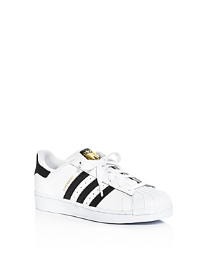 Adidas Unisex Superstar Lace Up Sneakers - Big Kid