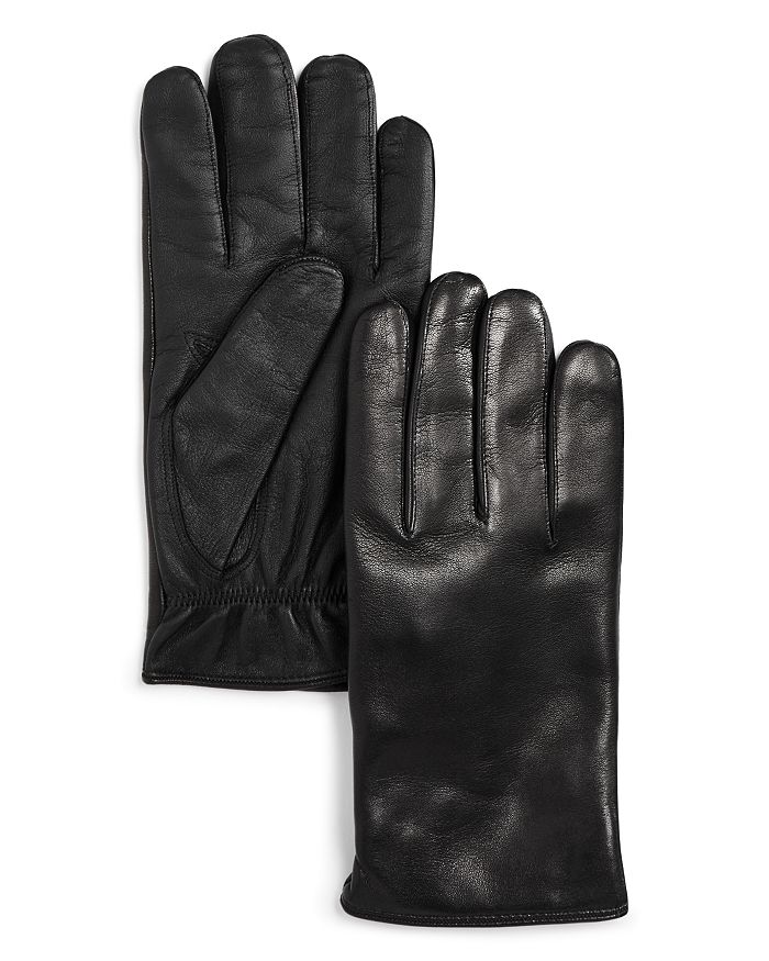 The Men's Store At Bloomingdale's Cashmere Lined Basic Tech Gloves - 100% Exclusive In Black