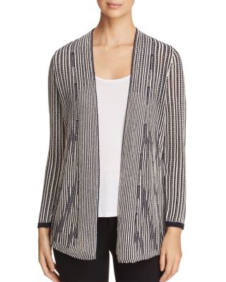 NIC+ZOE NIC and ZOE Digital Motif Stripe Cardigan | Bloomingdale's