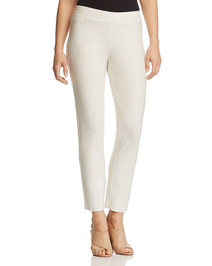 EILEEN FISHER SYSTEM PETITE SLIM ANKLE PANTS,EETK-P0696P