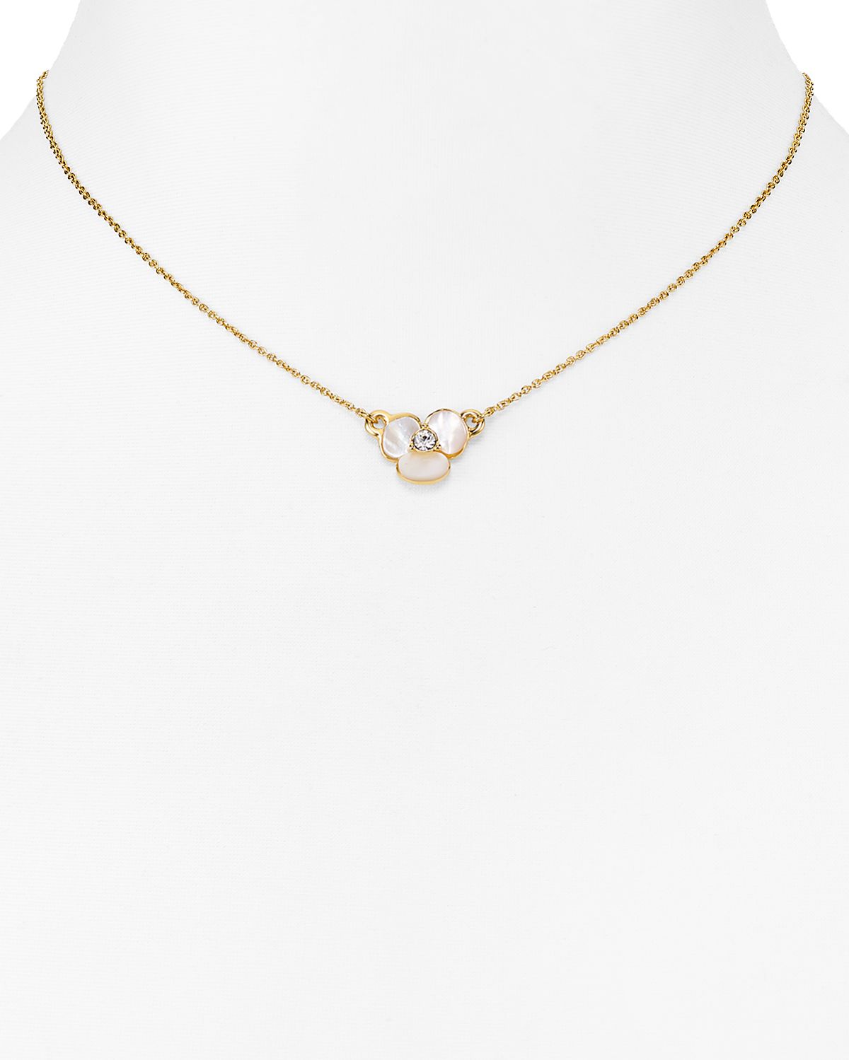 kate spade Mini Floral Pendant Necklace