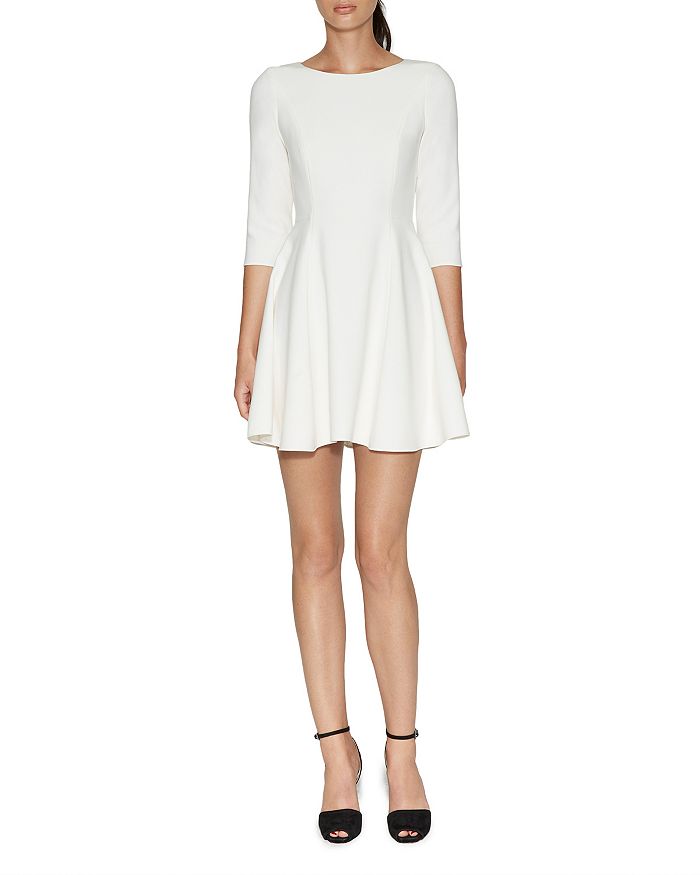 Halston heritage fit and flare dress 2025