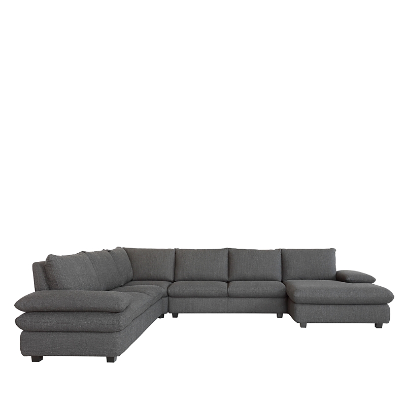 Chateau D'ax Mason 4-piece Sectional In Ivory