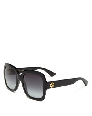 gucci 54mm oversized sunglasses