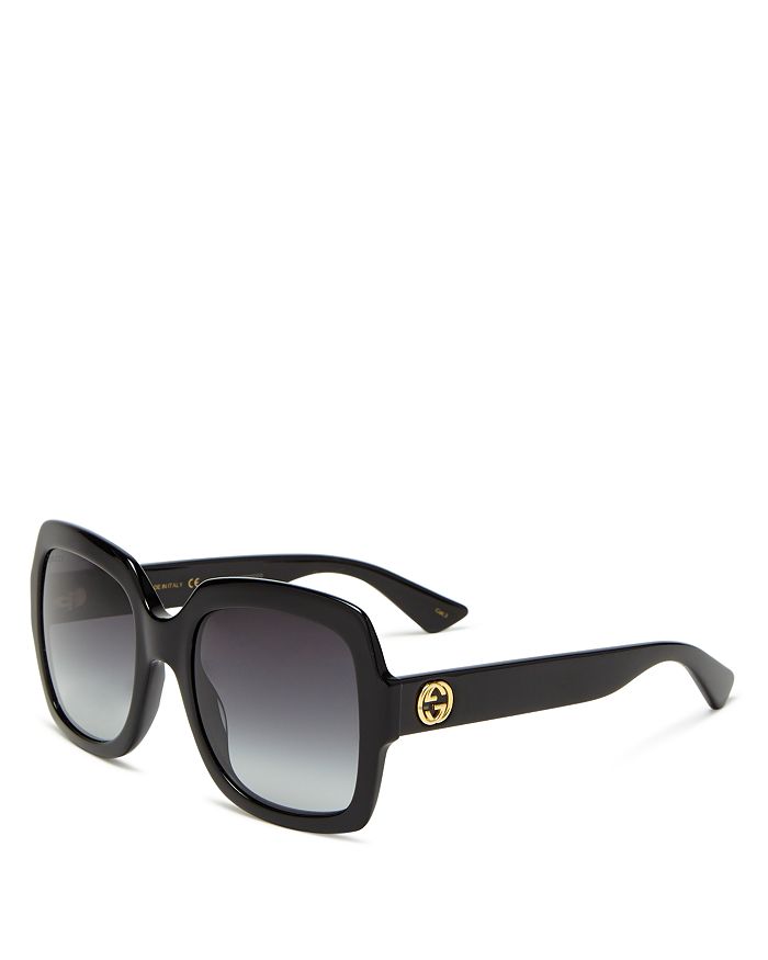 Gucci Eyewear Logo Monogram Square Sunglasses