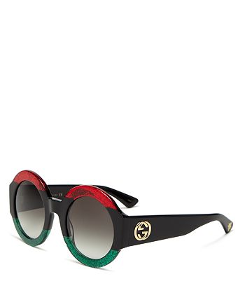 Gucci - Women's Oversized Round Sunglasses, 51mm