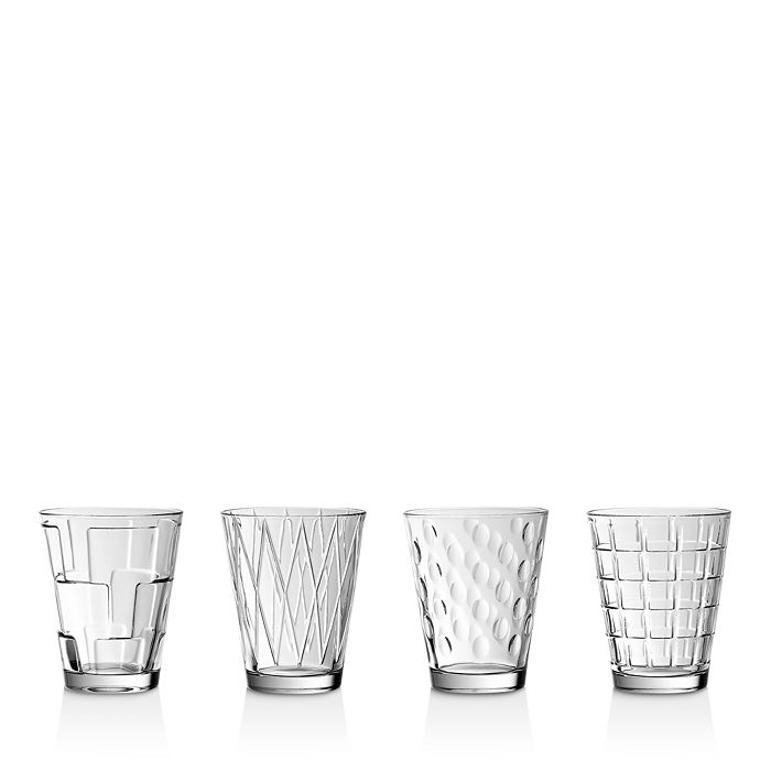 Villeroy & Boch Entree Water Tumbler/Cocktail Glasses, Set of 4