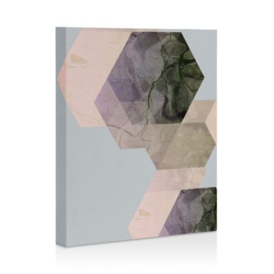 Deny Designs - Marble Geometry 16" x 20" Canvas