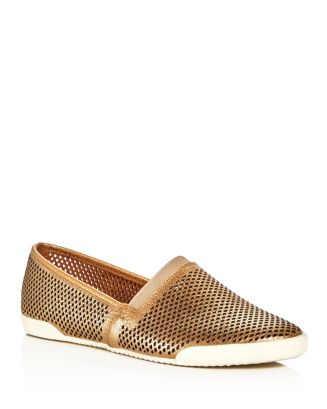 frye perforated leather fashion sneakers