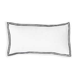 Shop Hudson Park Collection Hudson Park Italian Percale Decorative Pillow, 10 X 20 - 100% Exclusive In Black