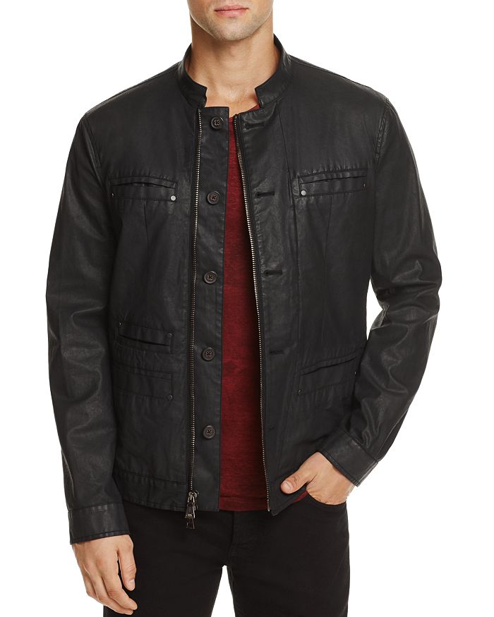John Varvatos Collection Waxed Jacket Bloomingdale s