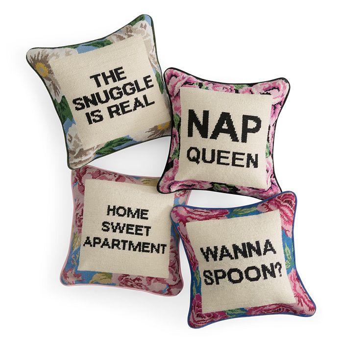 Tory burch outlet needlepoint pillows
