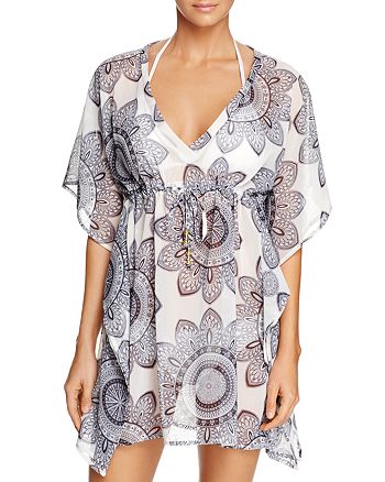 Echo Sundial Tile Tunic Swim Cover-Up - 100% Exclusive | Bloomingdale's