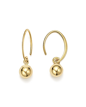 14K Yellow Gold Ball Drop Earrings - 100% Exclusive