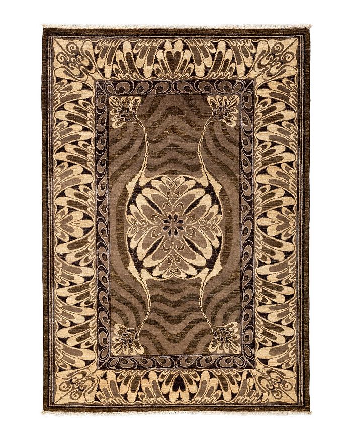 Bloomingdale's Shalimar Collection Oriental Rug, 6' X 8'6 In Olive