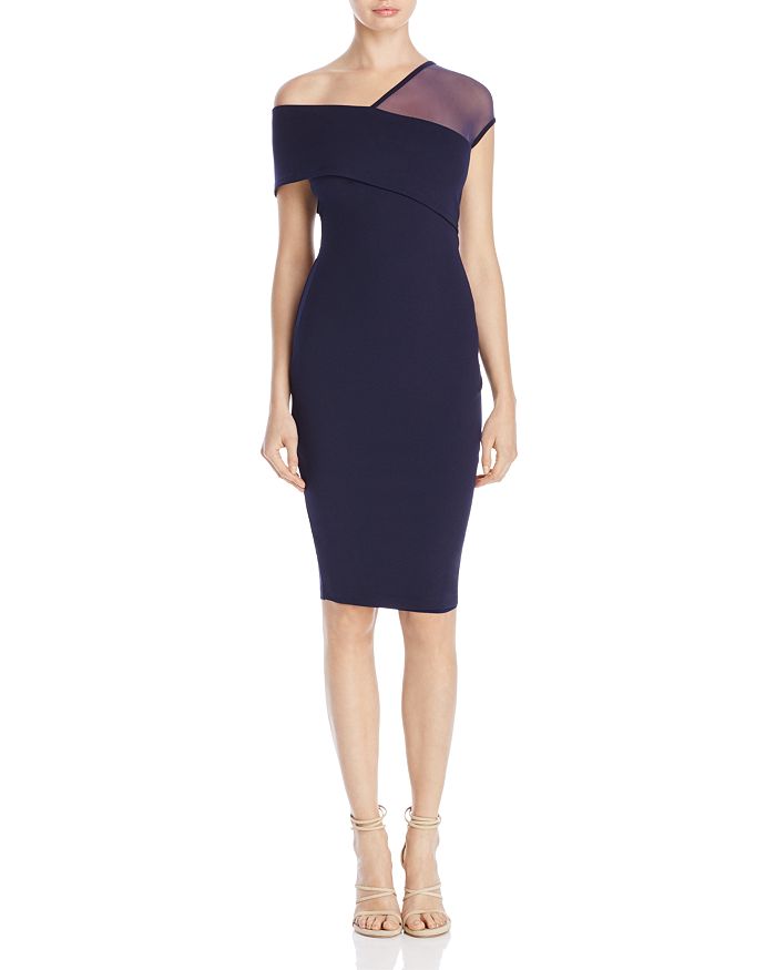 Nookie Asymmetric Neckline Dress Bloomingdale's