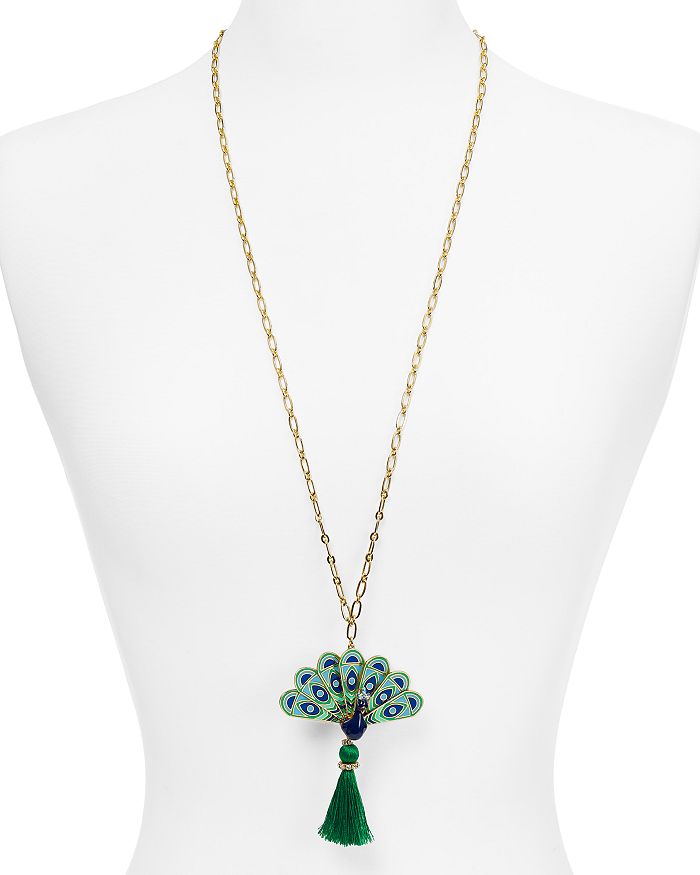 Kate spade discount peacock necklace