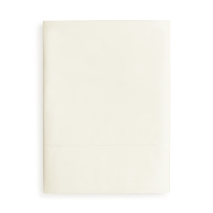 Shop Matouk Sierra Hemstitch Flat Sheet, Full/queen In Ivory