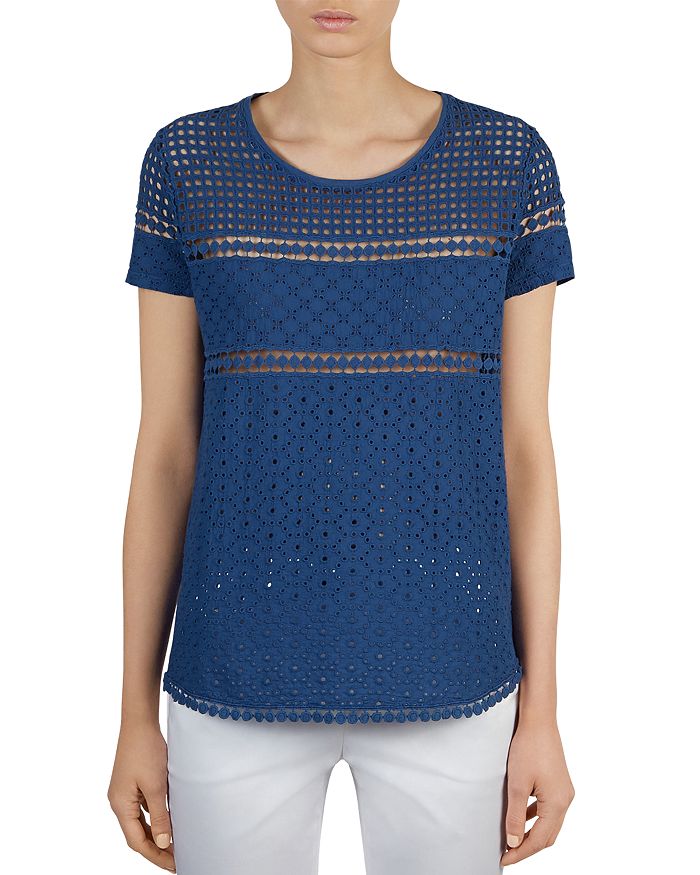 Gerard Darel Romy Eyelet Tee | Bloomingdale's