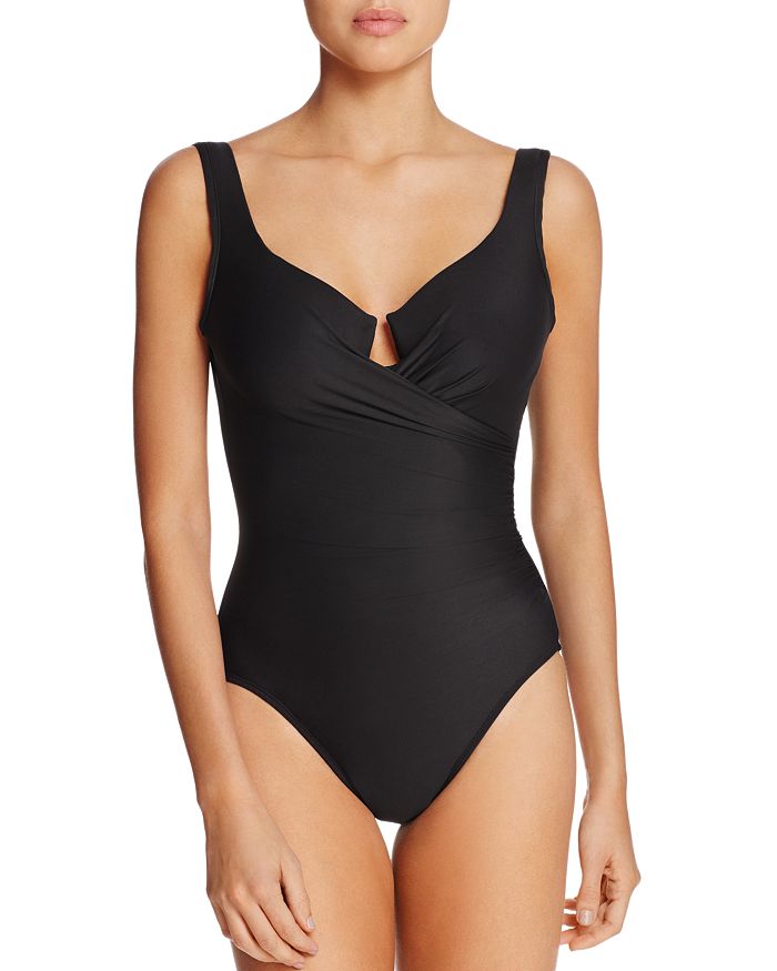 Miraclesuit Must Have Escape Underwire One Piece Swimsuit In Black