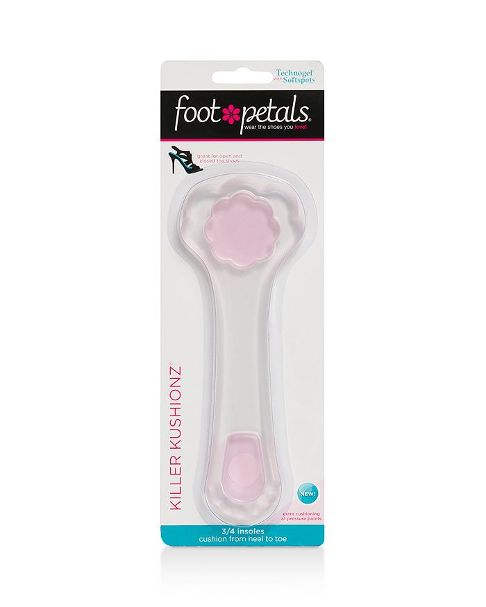 Foot Petals Technogel With Softspots Killer Kushionz In Pink Gel