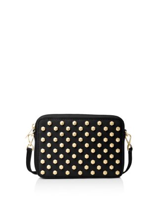 MICHAEL Michael Kors - Pouches Studded Medium Leather Crossbody