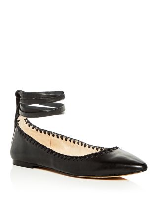 VINCE CAMUTO Braneeda Ankle Tie Pointed 