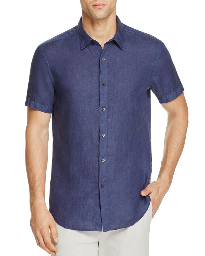 Theory Clark Slim Fit Button-Down Shirt - 100% Exclusive | Bloomingdale's