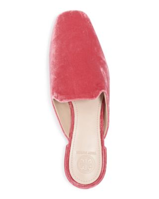 Tory Burch Carlotta Velvet Mules Bloomingdale's