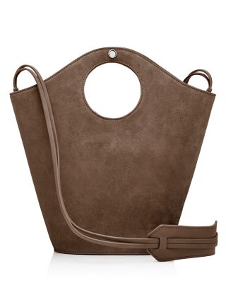 Elizabeth and James Market Small Suede and Leather Tote Bloomingdale s