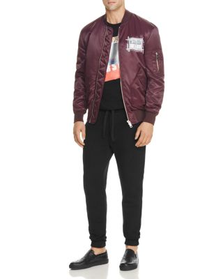 ジャケット・アウター ZAYN X VERSUS (Versus Versace) Versace Zayn Malik X Versus Capsule College Bomber Jacket