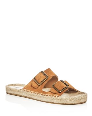 buckle espadrille sandals